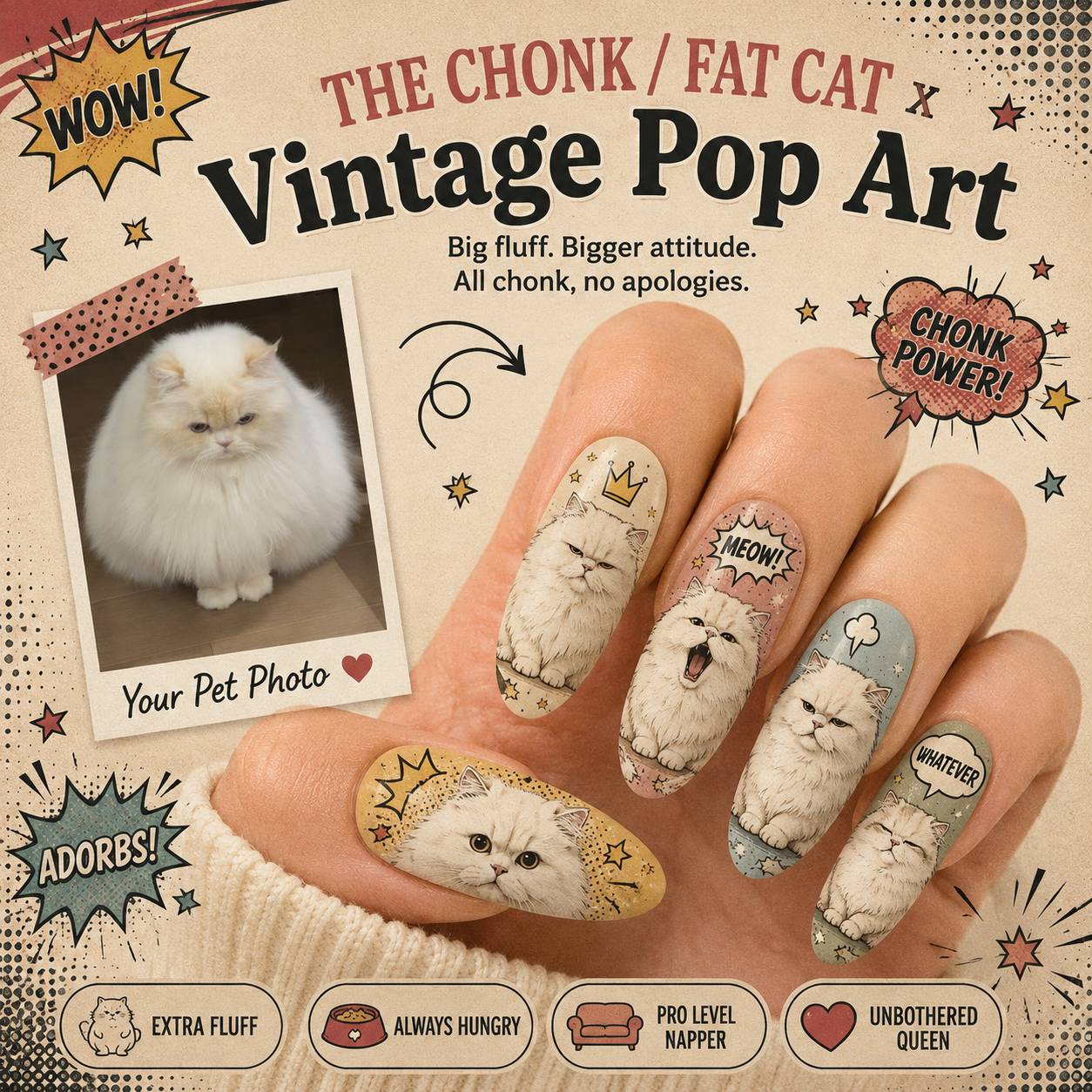 CUSTOM CAT NAILS