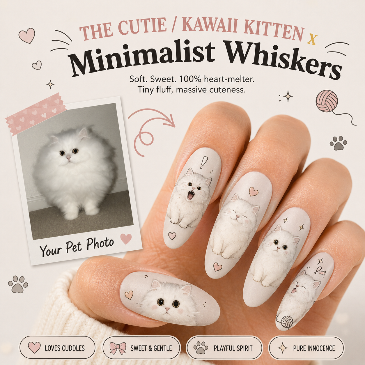 CUSTOM CAT NAILS