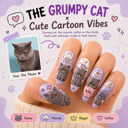 CUSTOM CAT NAILS