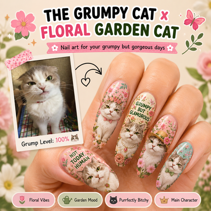 CUSTOM CAT NAILS