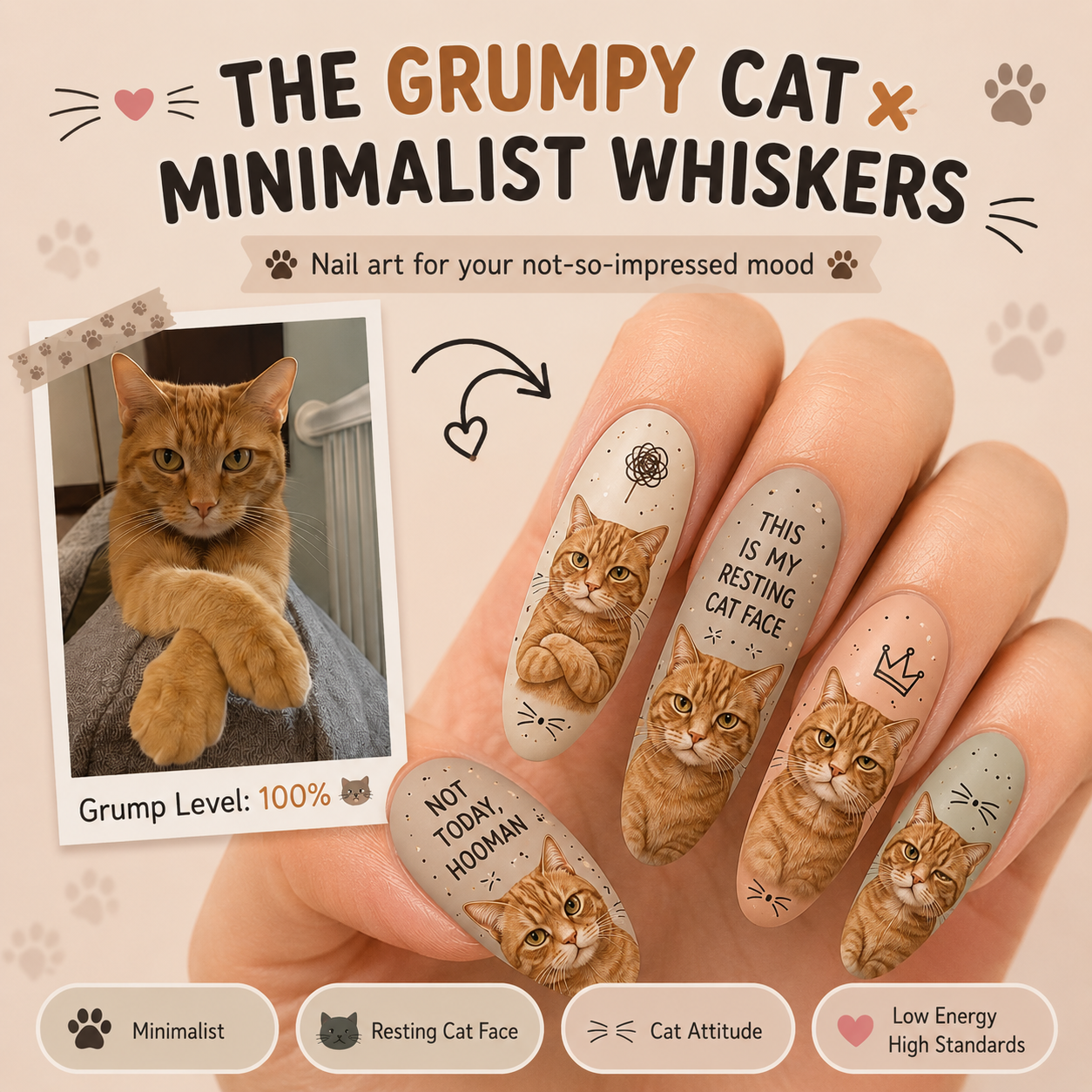 CUSTOM CAT NAILS