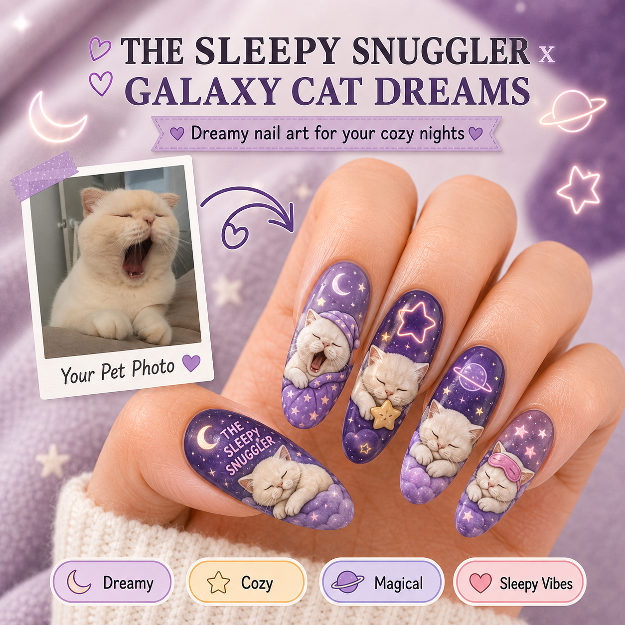 CUSTOM CAT NAILS
