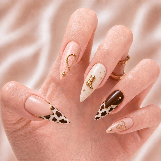 Western Bestie Babes – Personalized Press-On Nails alternate image