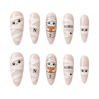 Mummy Love - Personalized Press-On Nails