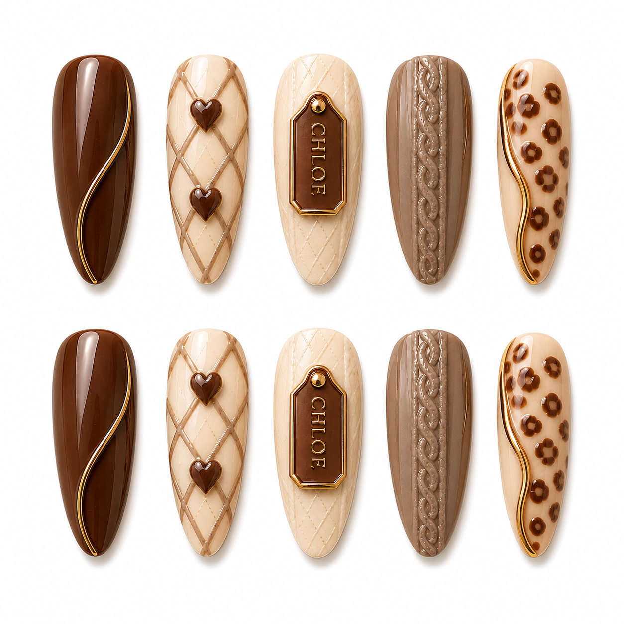 Mocha Atelier - Personalized Press-On Nails