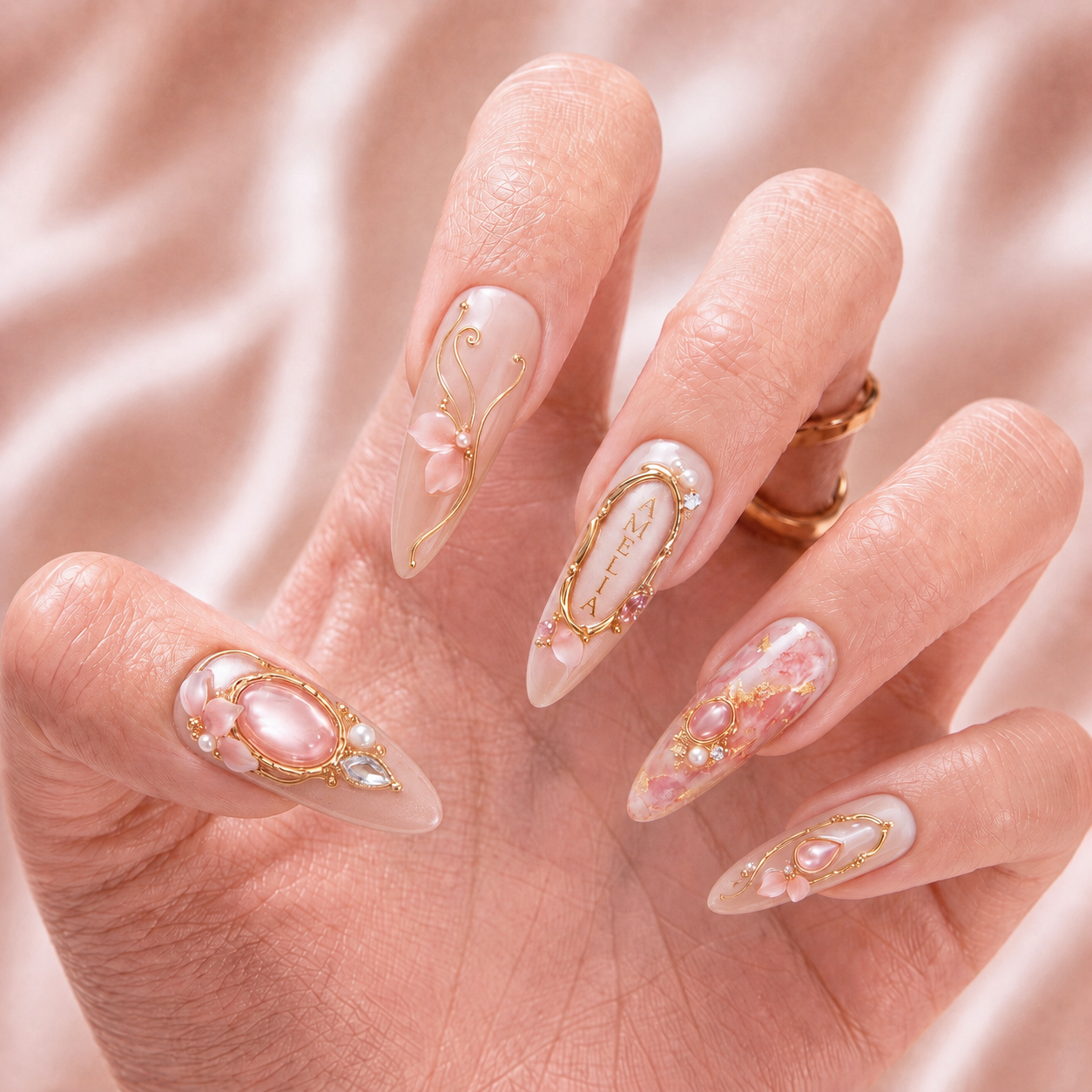 The Rosette Archive - Personalized Press-On Nails