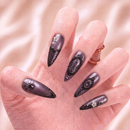 The Violet Relic - Personalized Press-On Nails