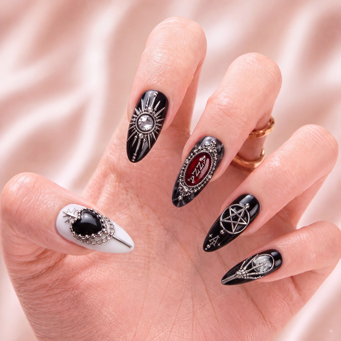 Witchborne Velvet - Personalized Press-On Nails