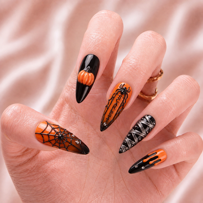 Webbed Magic - Personalized Press-On Nails