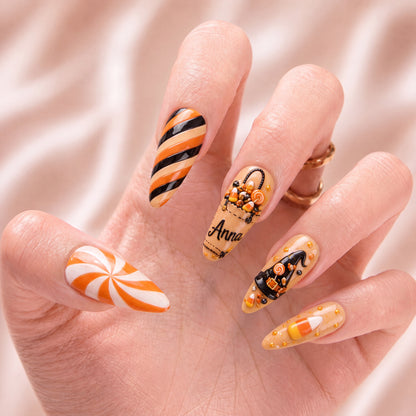 Sweet Witch Candy - Personalized Press-On Nails