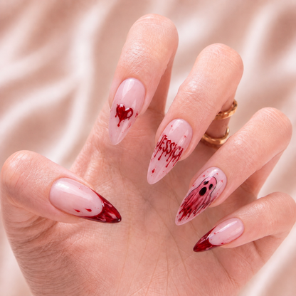 Bleeding Hearts - Personalized Press-On Nails