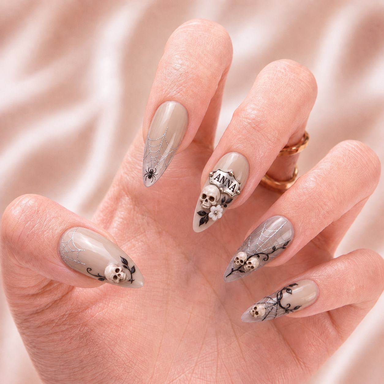 The Last Epitaph - Personalized Press-On Nails