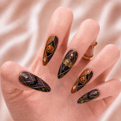 Cathedral of Shadows - Personalized Press-On Nails