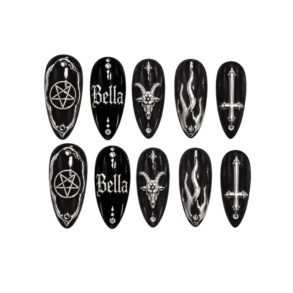 Pentagram - Personalized Press-On Nails