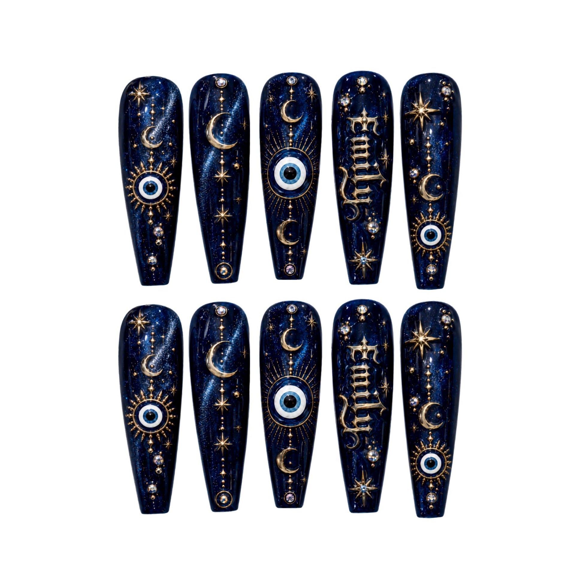 Evil Eye - Personalized Press-On Nails