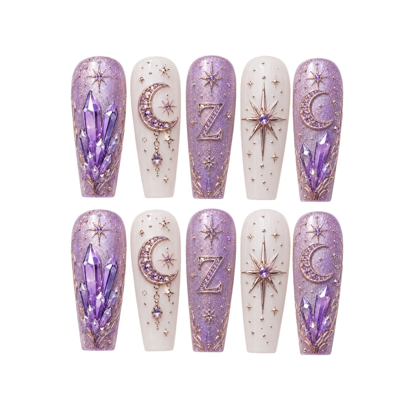Celestial - Personalized Press-On Nails