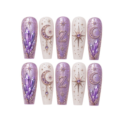 Celestial - Personalized Press-On Nails