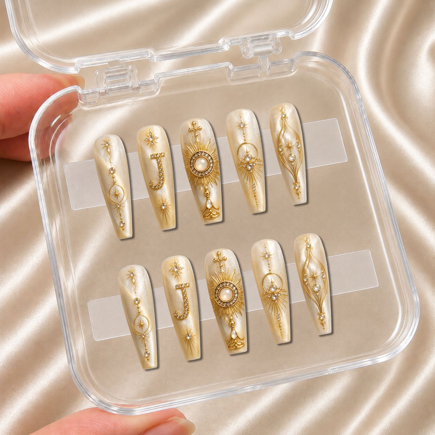 Monstrance - Personalized Press-On Nails