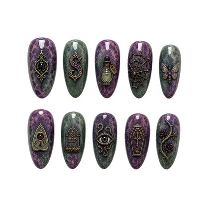 Scary Halloween - Personalized Press-On Nails