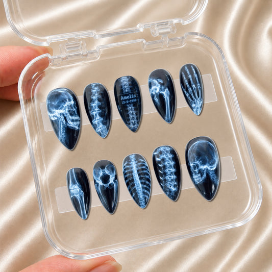 Skeleton Xray - Personalized Press-On Nails