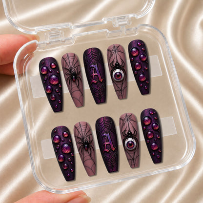 Spider Halloween - Personalized Press-On Nails