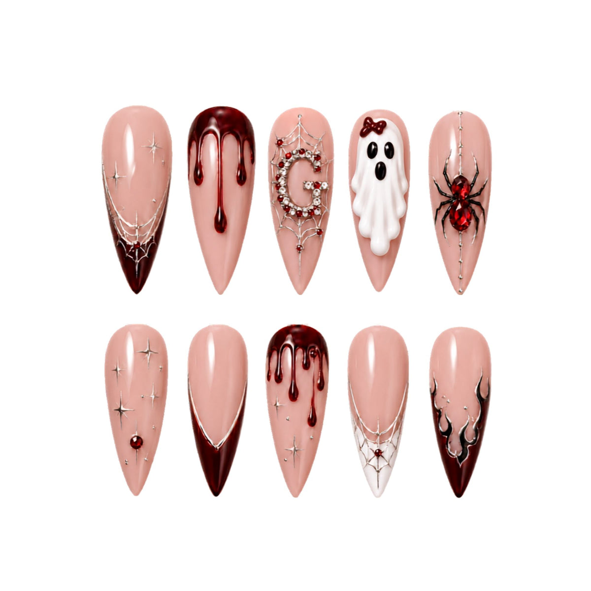 Horror - Personalized Press-On Nails
