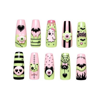 Pastel Goth - Personalized Press-On Nails
