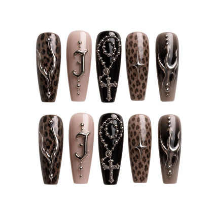 Rosary - Personalized Press-On Nails