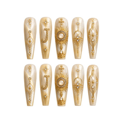 Monstrance - Personalized Press-On Nails