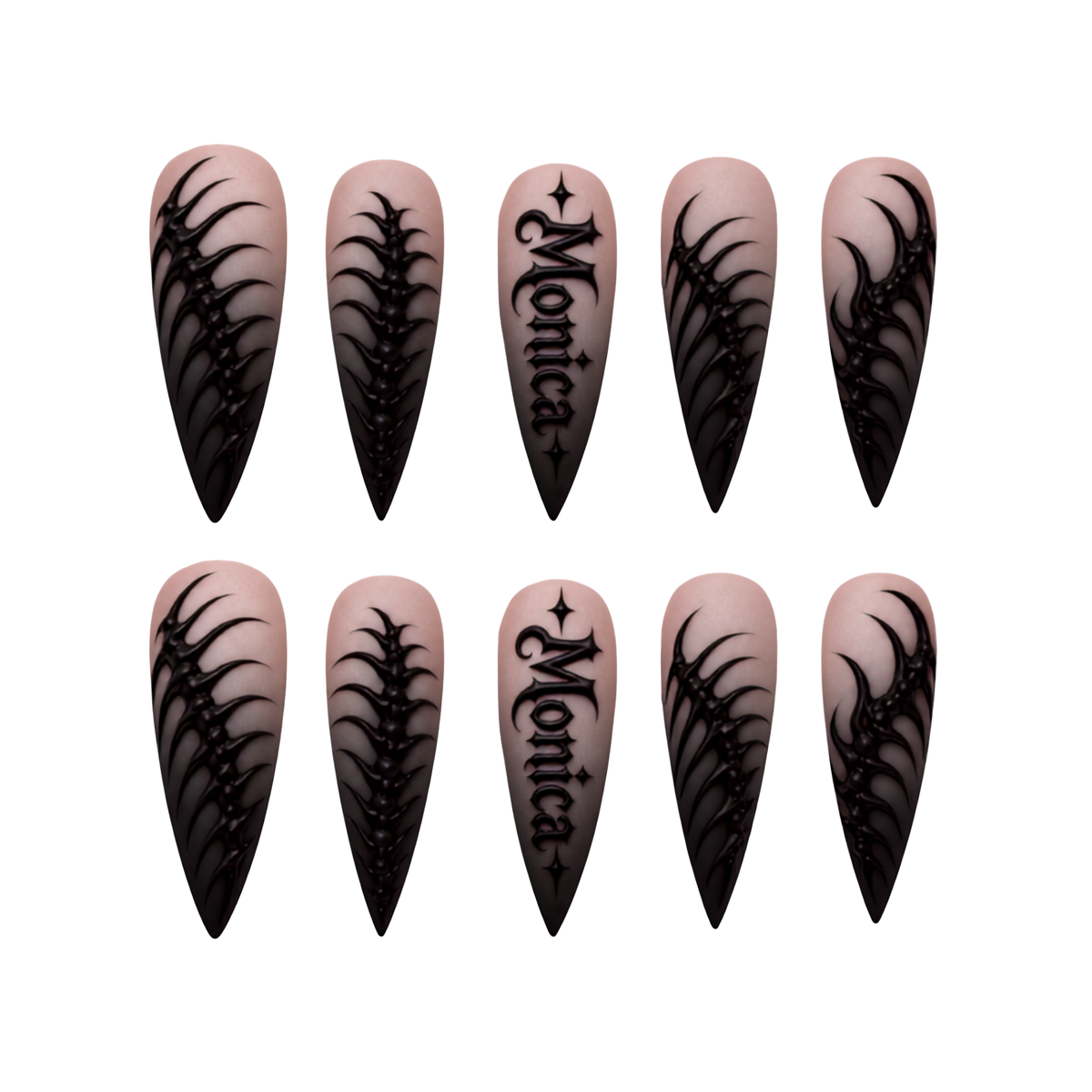 Centipede - Personalized Press-On Nails