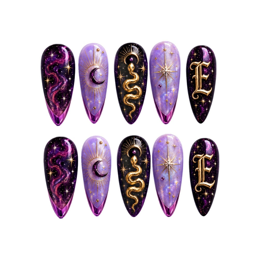 Celestial - Personalized Press-On Nails
