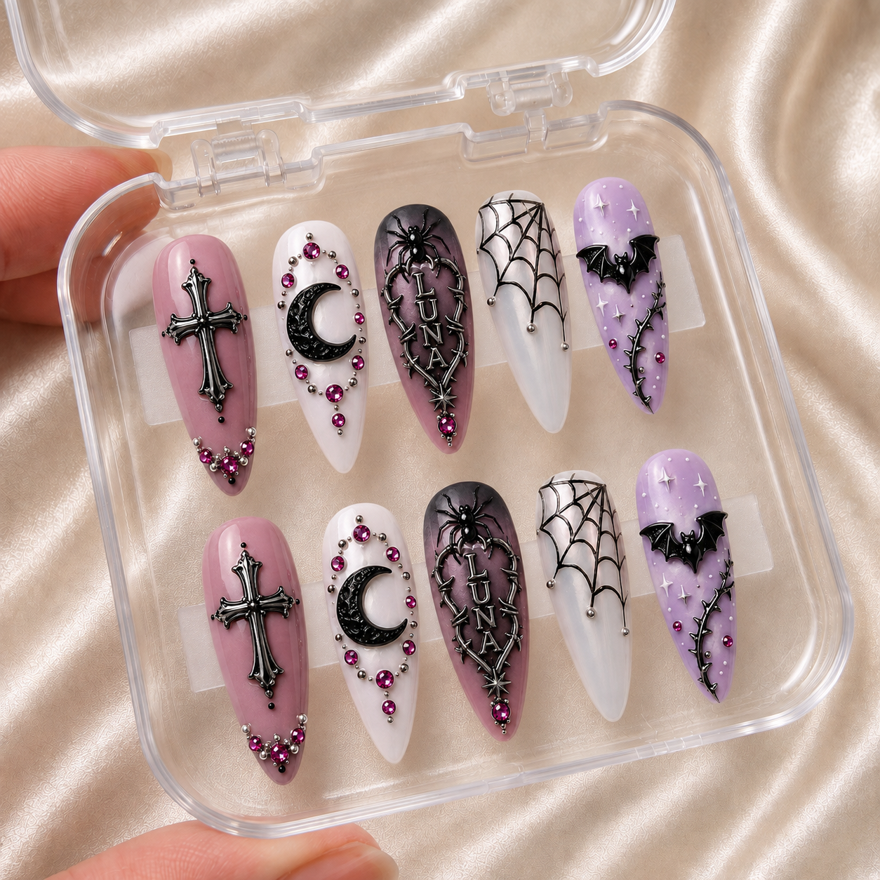 Moonthorn Reverie - Personalized Press-On Nails
