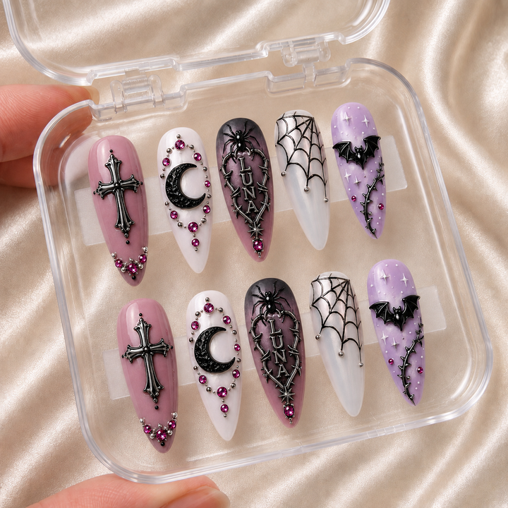 Moonthorn Reverie - Personalized Press-On Nails