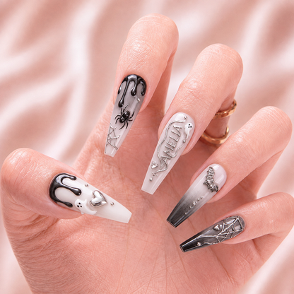 Cute & Cursed - Personalized Press-On Nails