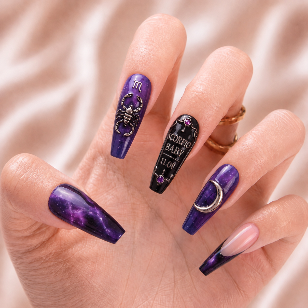 Celestial Venom - Personalized Press-On Nails