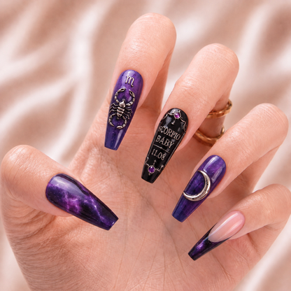 Celestial Venom - Personalized Press-On Nails