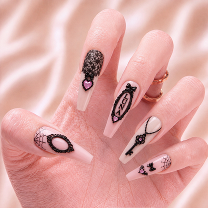 Forbidden Darling - Personalized Press-On Nails