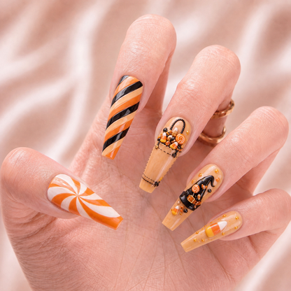 Sweet Witch Candy - Personalized Press-On Nails