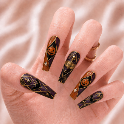 Cathedral of Shadows - Personalized Press-On Nails