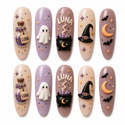 Twilight Tonic - Personalized Press-On Nails