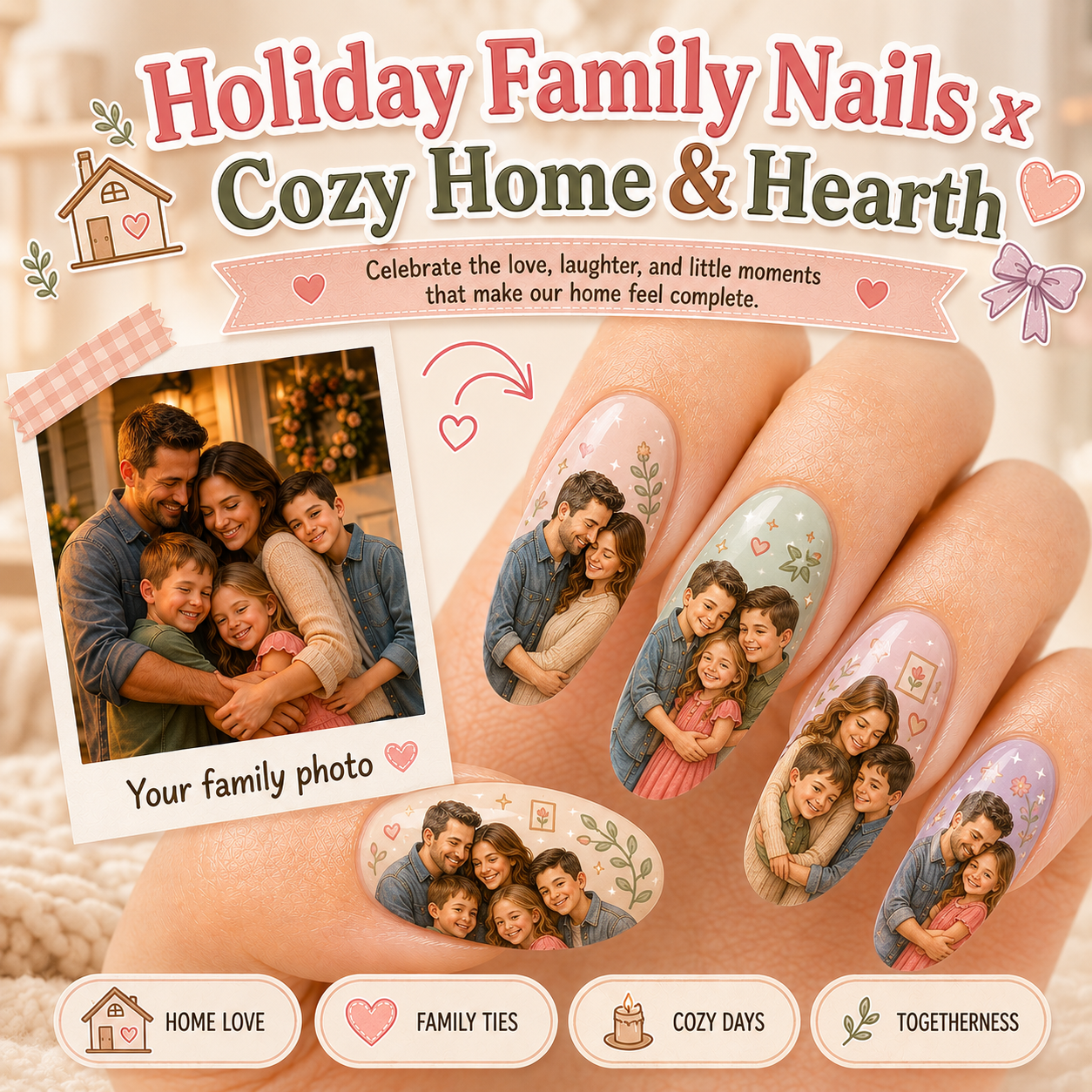 CUSTOMIZE FAMILY NAILS