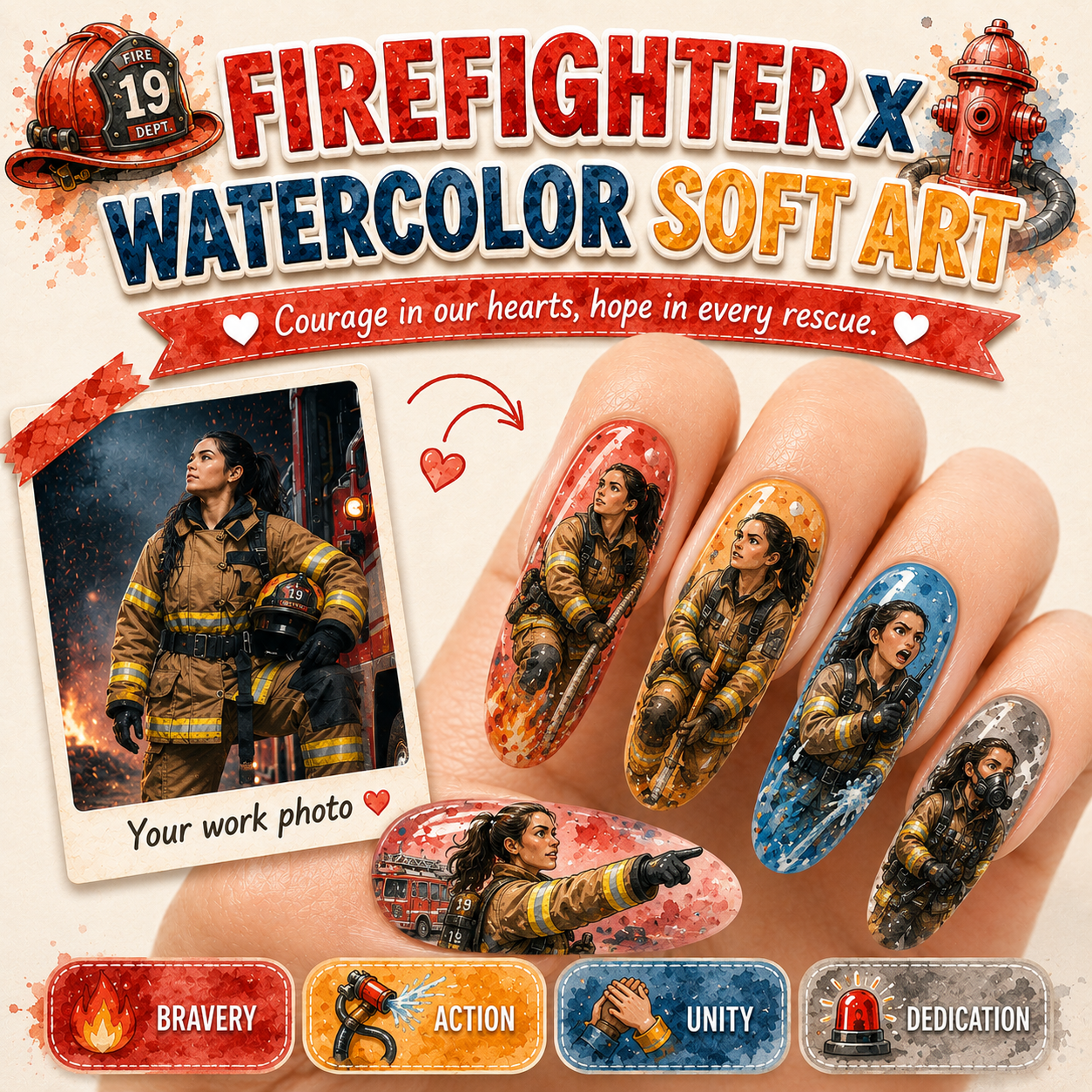 CUSTOMIZE CAREER NAILS