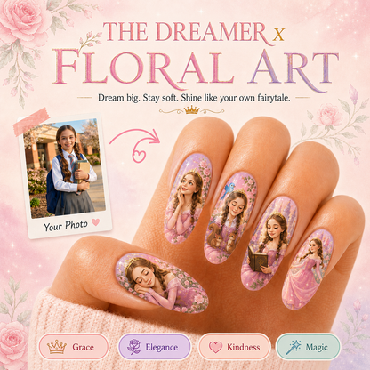 CUSTOMIZE PRINCESS NAILS