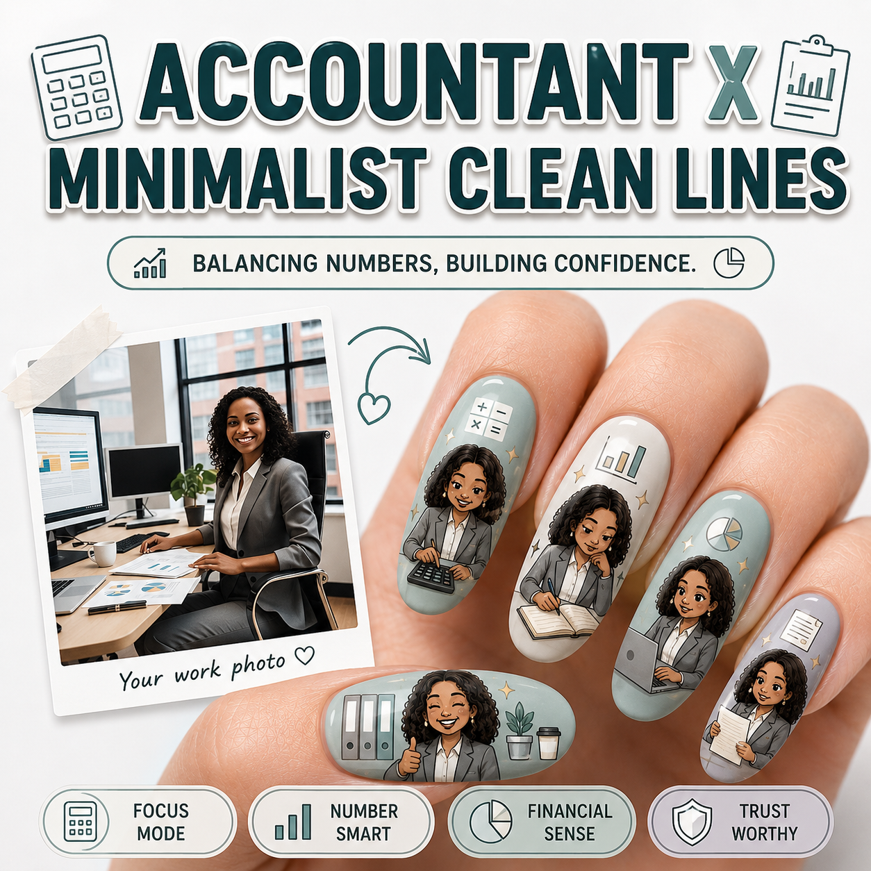 CUSTOMIZE CAREER NAILS