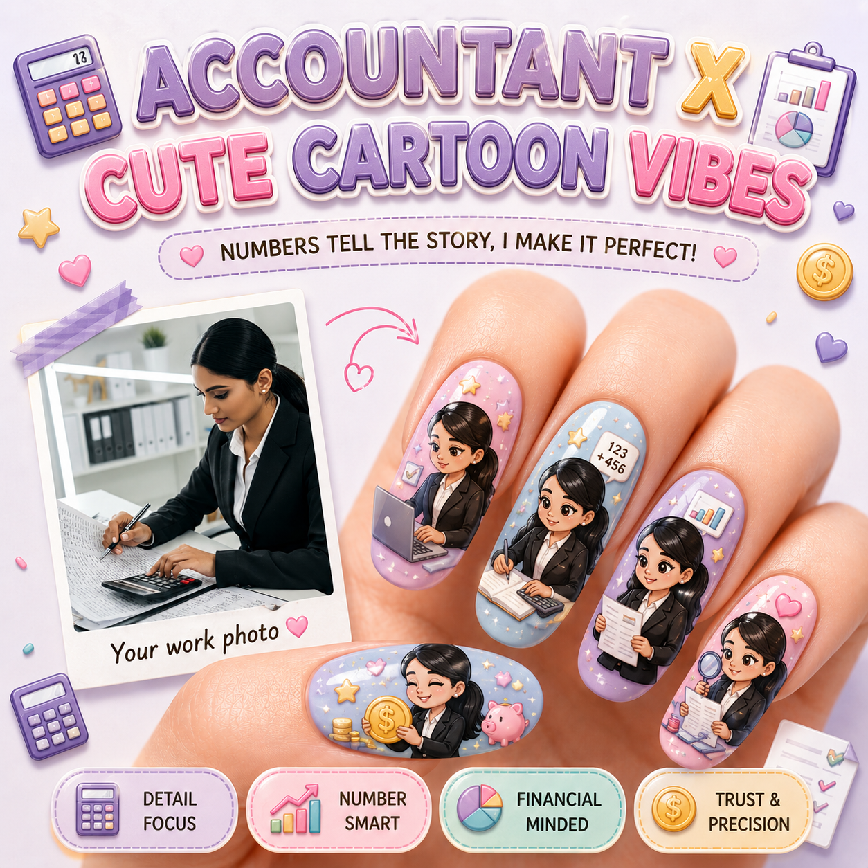 CUSTOMIZE CAREER NAILS