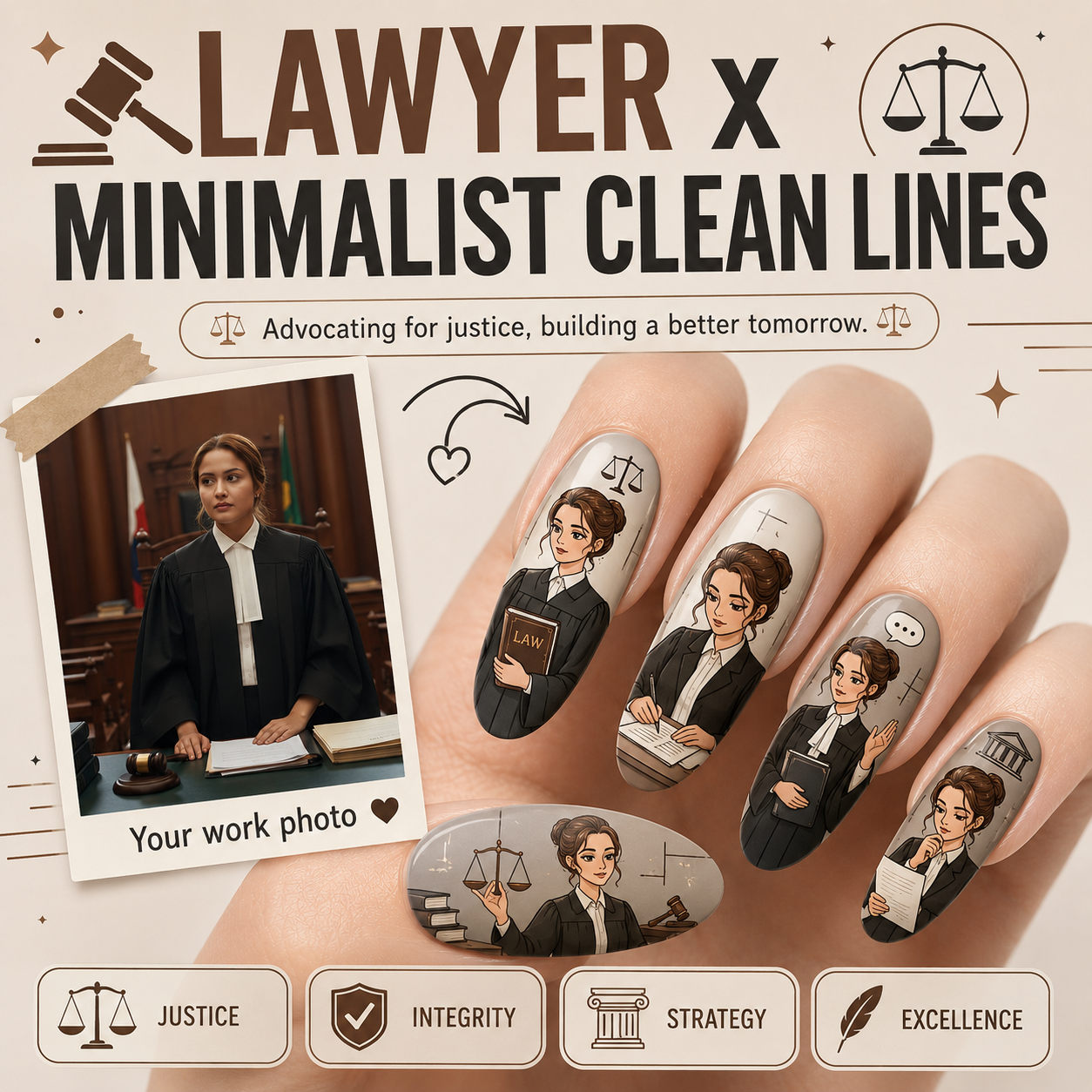 CUSTOMIZE CAREER NAILS