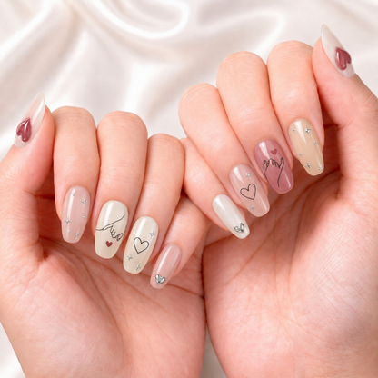 Pinky Promise Bestie Bond – Personalized Press-On Nails