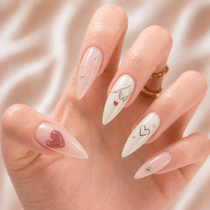 Pinky Promise Bestie Bond – Personalized Press-On Nails