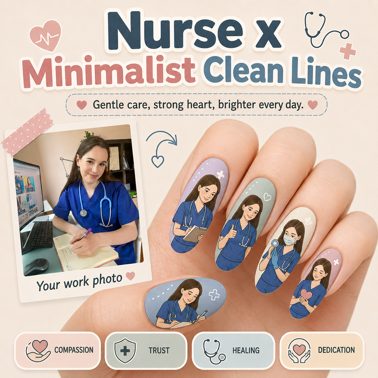 CUSTOMIZE CAREER NAILS