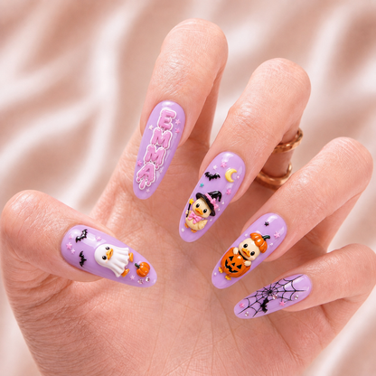Booberry Duck - Personalized Press-On Nails